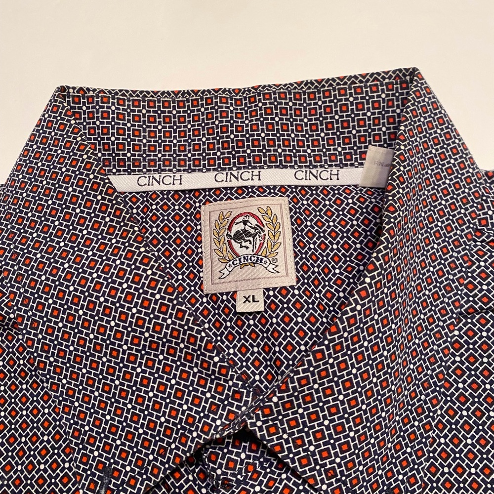 Cinch western long sleeve button down shirt
